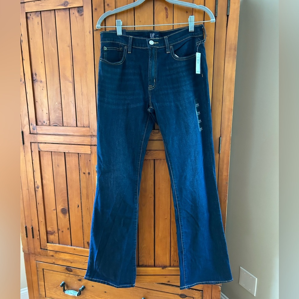 GAP Women's Dark Blue Bootcut Jeans